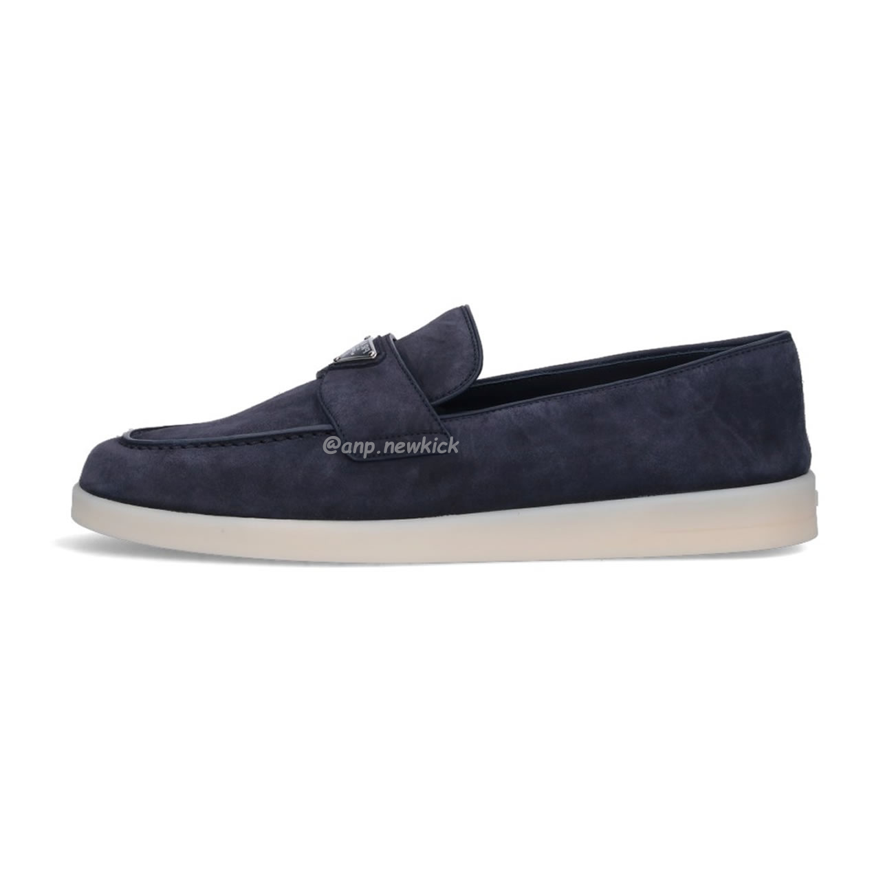 Prada Logo Suede Loafers (1) - www.newkick.vip Prada Logo Suede Loafers (1) - www.newkick.vip