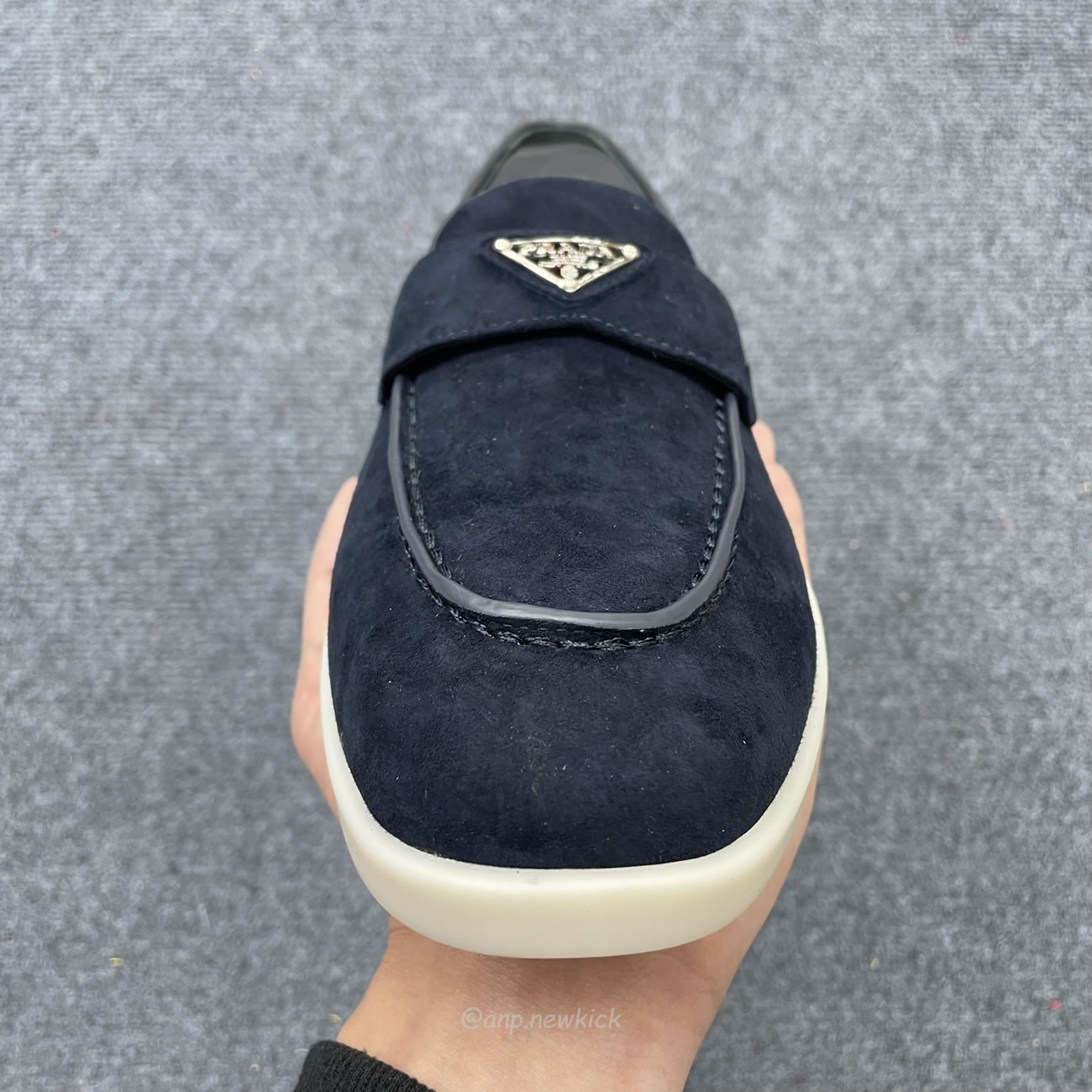 Prada Logo Suede Loafers (8) - www.newkick.vip Prada Logo Suede Loafers (8) - www.newkick.vip