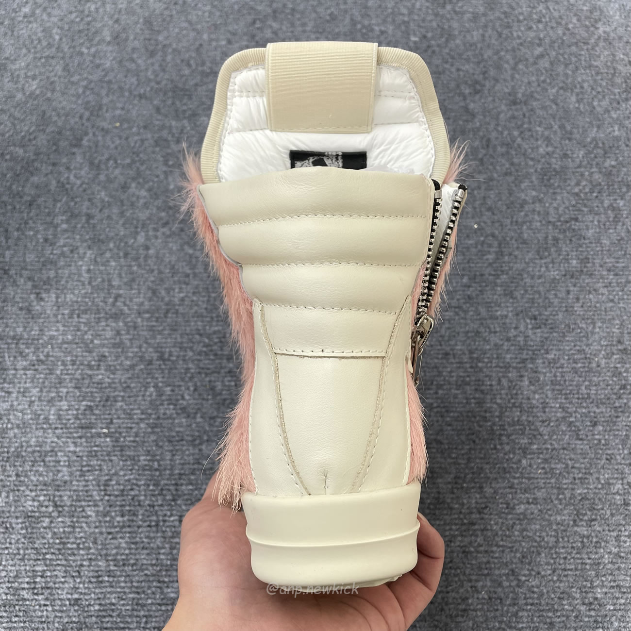 Rick Owens Geobasket Kuhfell Dusty Rosa Milch Rr02b2894lhl 8311 (9) - www.newkick.vip