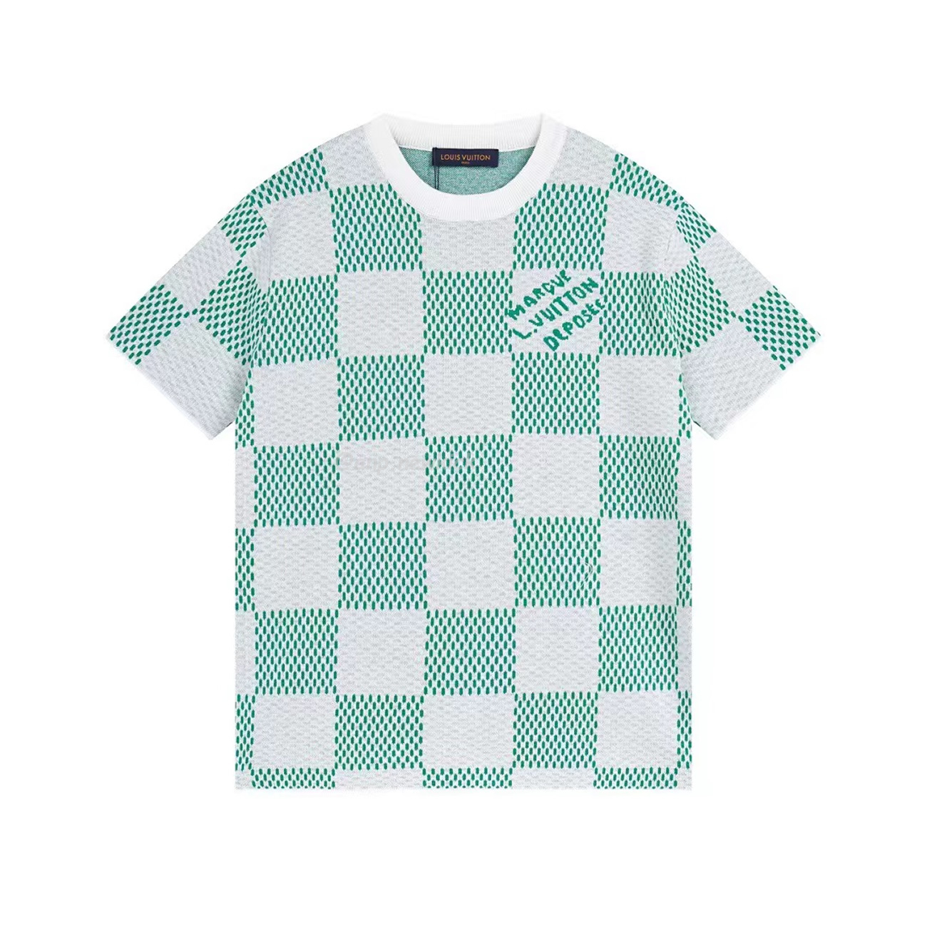 Louis Vuitton Round Necked Checkerboard T Shirt (6) - www.newkick.vip Louis Vuitton Round Necked Checkerboard T Shirt (6) - www.newkick.vip