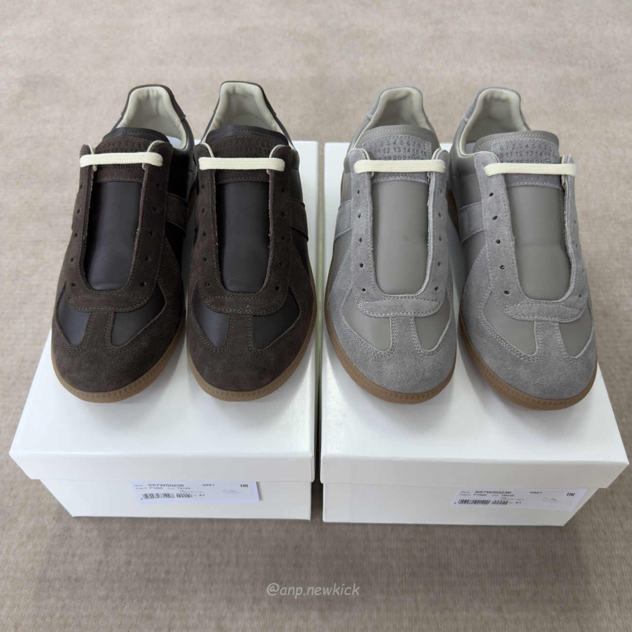 Maison Margiela Replica Ghost Grey Dark Brown S57ws0236 P1895 T8147 (12) - www.newkick.vip Maison Margiela Replica Ghost Grey Dark Brown S57ws0236 P1895 T8147 (12) - www.newkick.vip