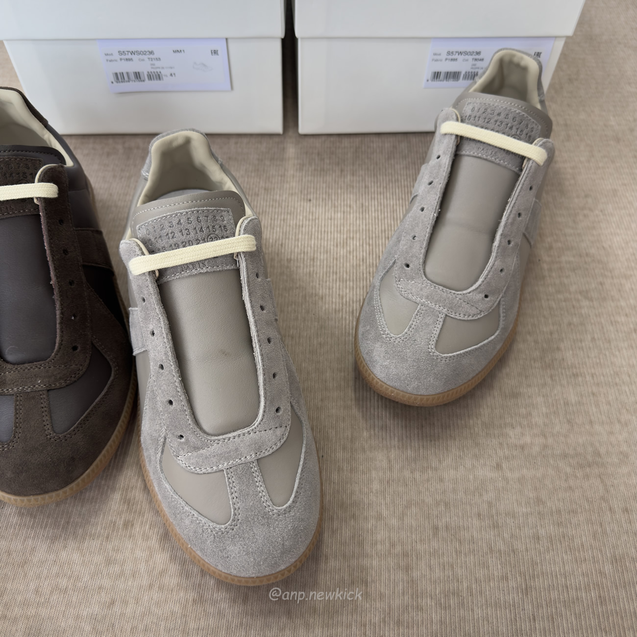 Maison Margiela Replica Ghost Grey Dark Brown S57ws0236 P1895 T8147 (8) - www.newkick.vip Maison Margiela Replica Ghost Grey Dark Brown S57ws0236 P1895 T8147 (8) - www.newkick.vip