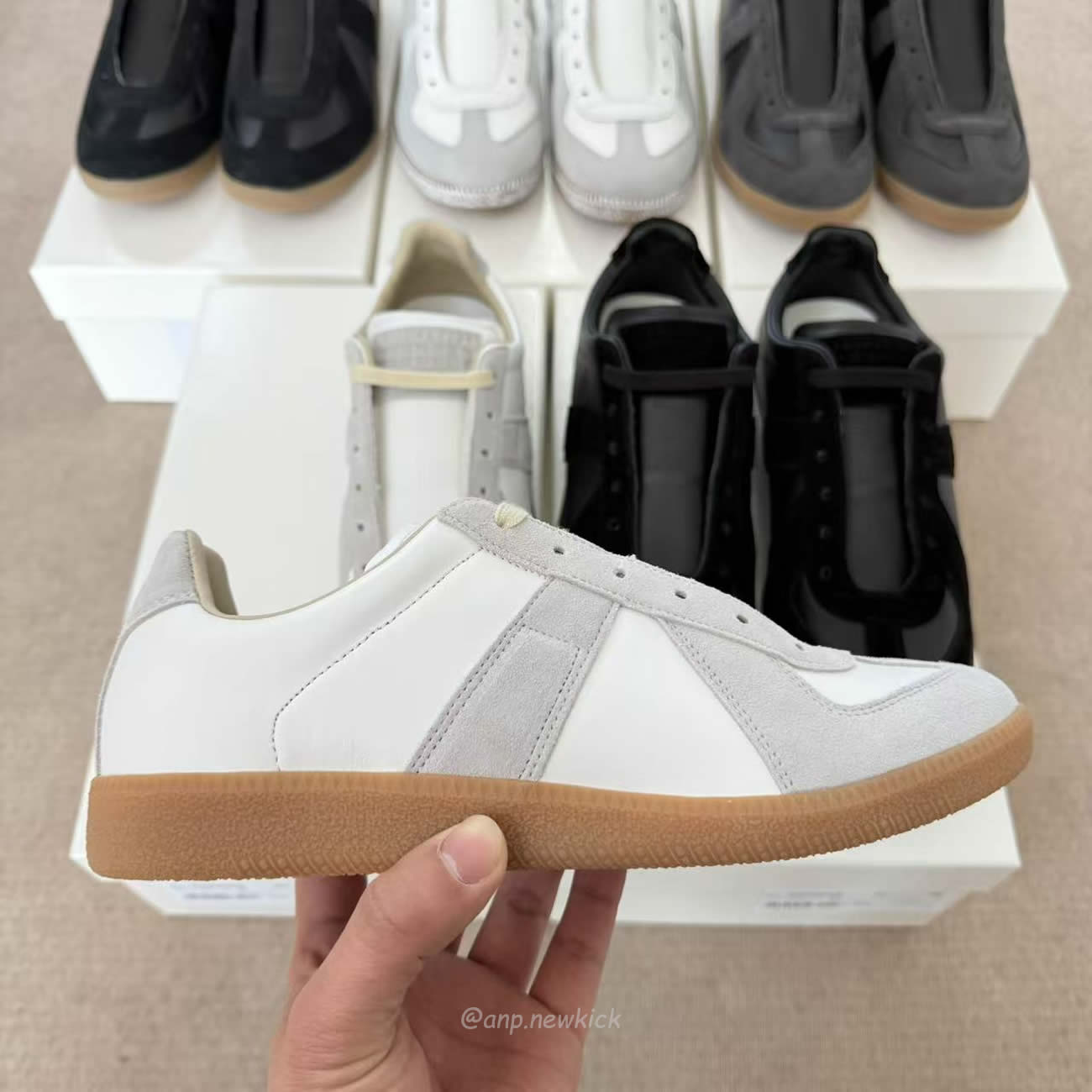 Maison Margiela Replica German Army Trainer Gat S57ws0236p1895101 (13) - www.newkick.vip