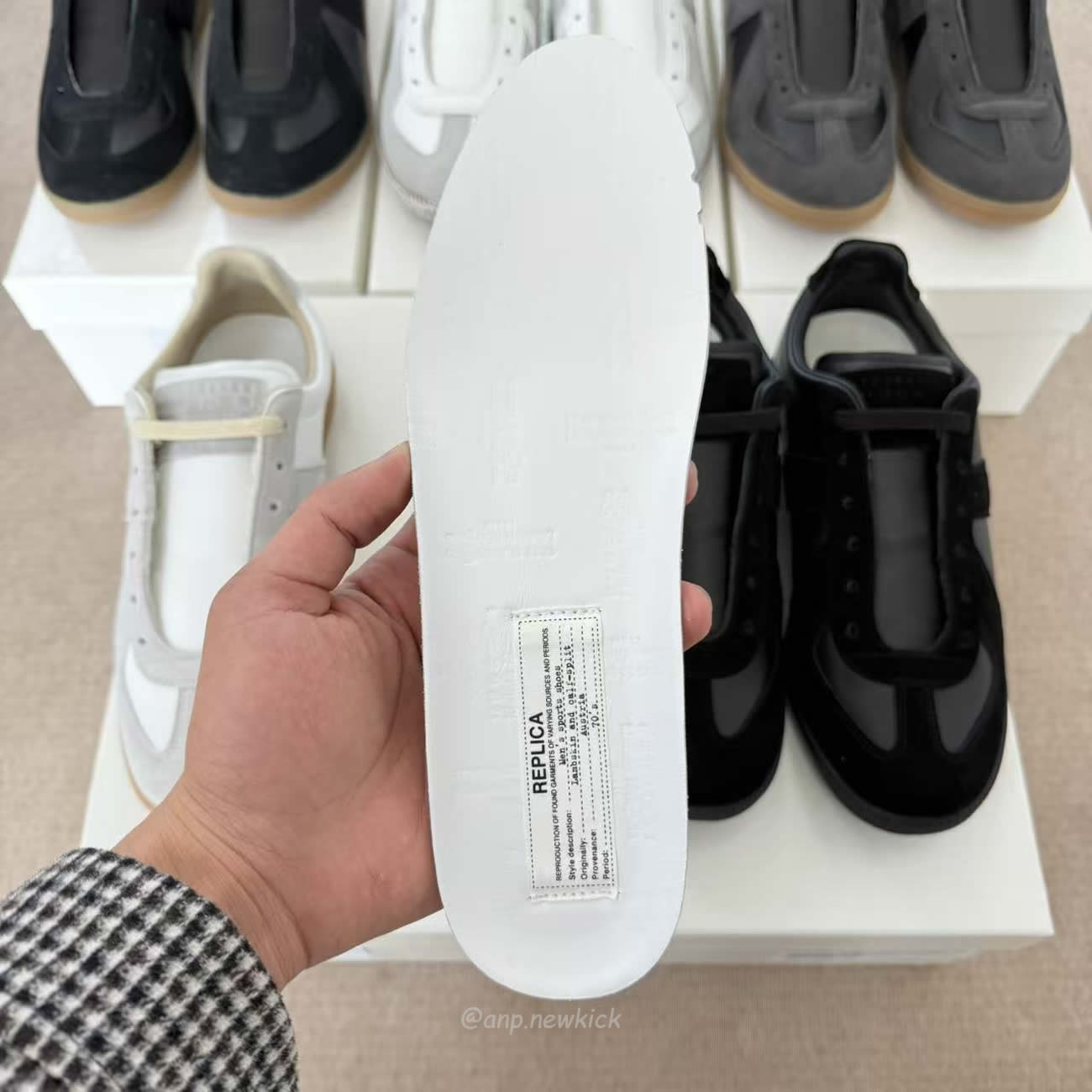 Maison Margiela Replica German Army Trainer Gat S57ws0236p1895101 (14) - www.newkick.vip