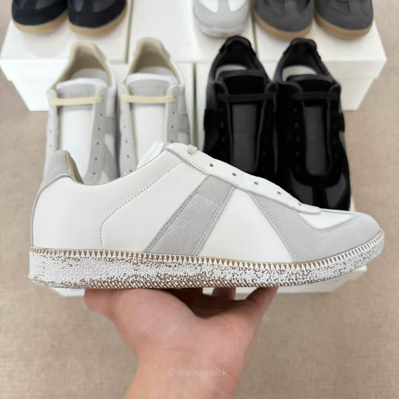 Maison Margiela Replica German Army Trainer Gat S57ws0236p1895101 (8) - www.newkick.vip