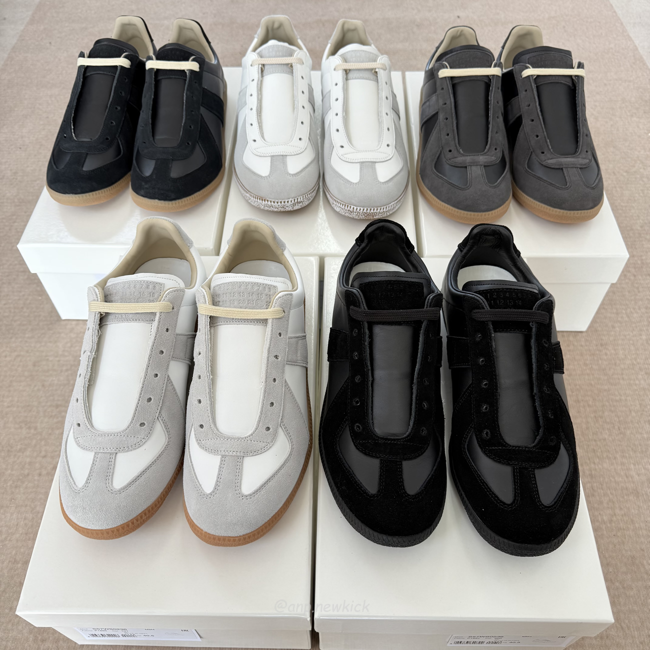 Maison Margiela Replica German Army Trainer Gat S57ws0236p1895101 (9) - www.newkick.vip