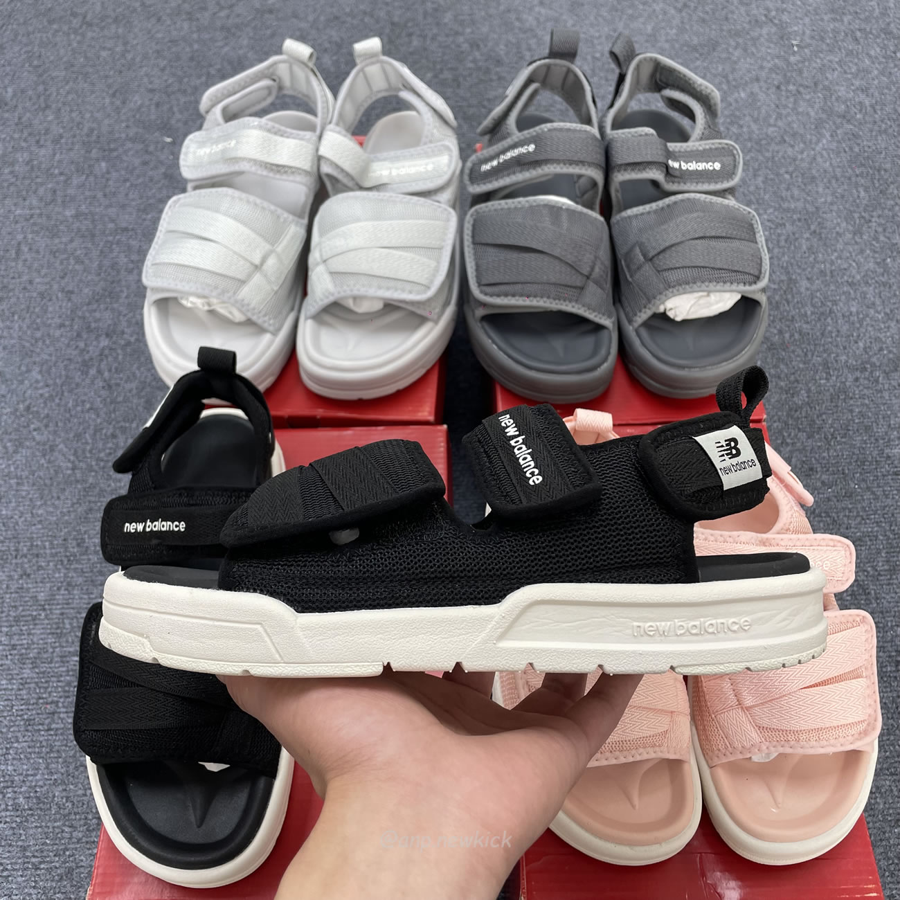 New Balance 3206 Sandal Pink Cream Black White Gray Sdl3206b (4) - www.newkick.vip New Balance 3206 Sandal Pink Cream Black White Gray Sdl3206b (4) - www.newkick.vip