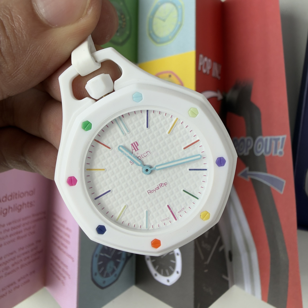 Audemars Piguet X Swatch Royal Pop Collection (3) - www.newkick.vip