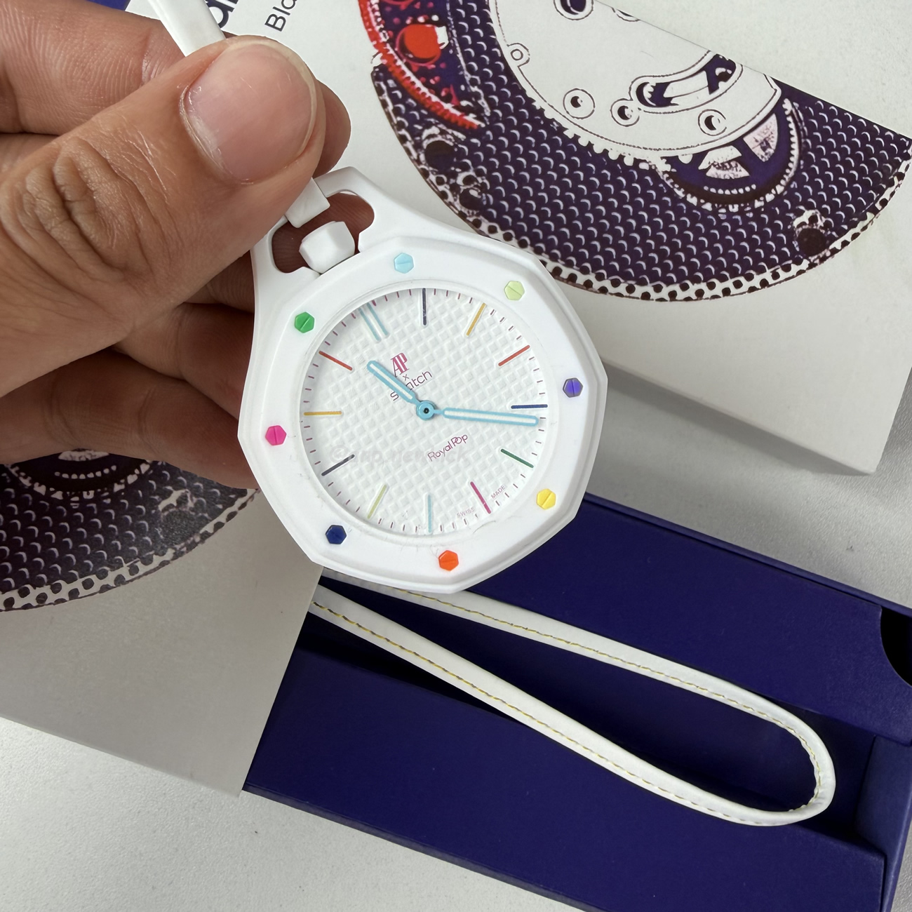 Audemars Piguet X Swatch Royal Pop Collection (8) - www.newkick.vip