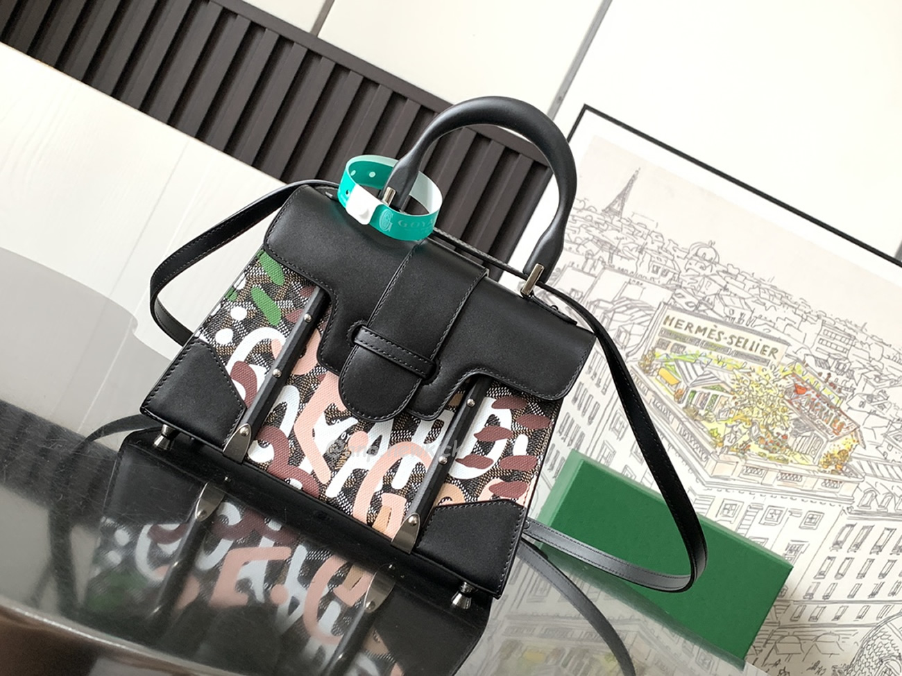 Goyard Saigon Structuré Pm Bag Lettres Camouflage (15) - www.newkick.vip