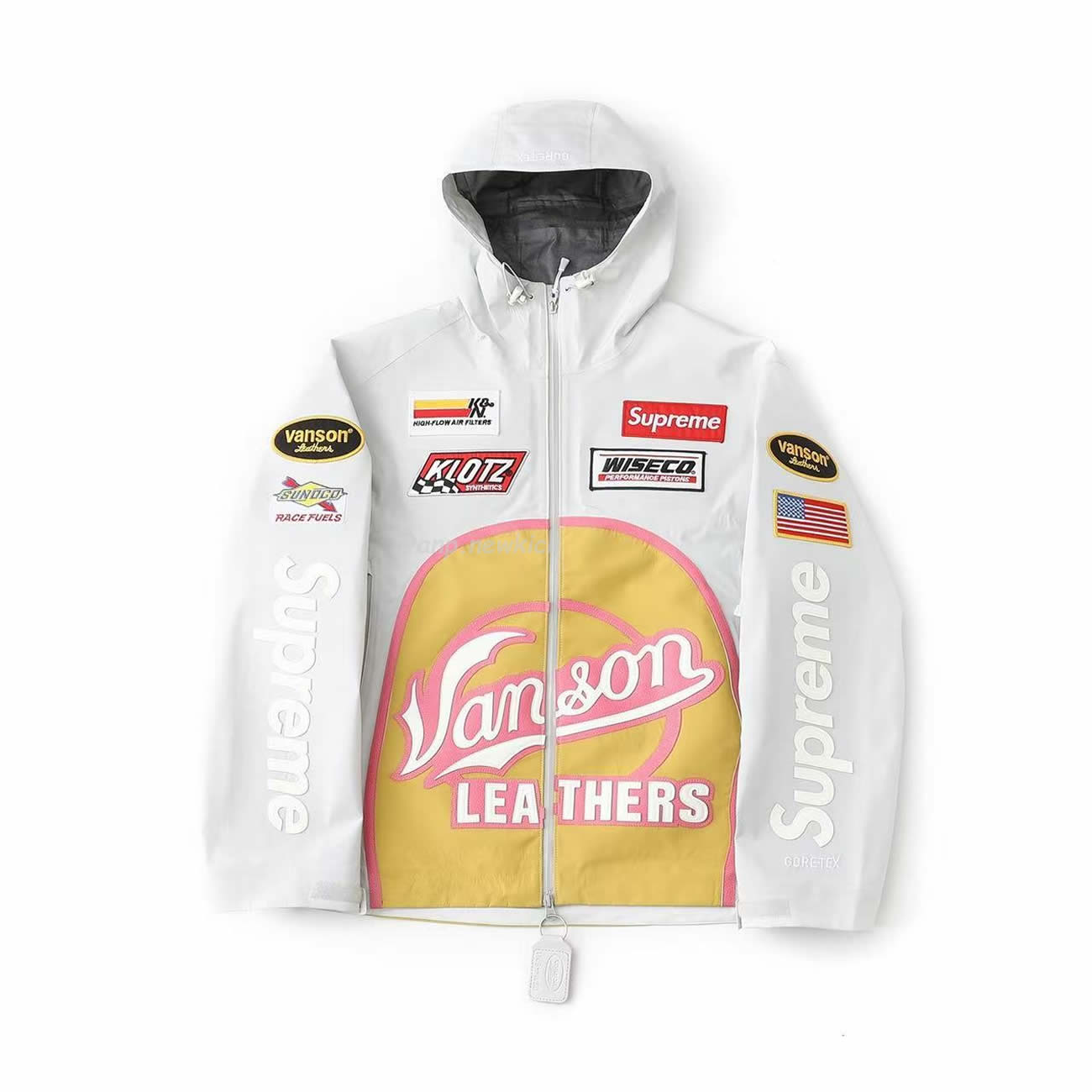 Supreme Vanson Leathers Gore Tex Shell Jacket Black Blue White Fw25 (10) - www.newkick.vip Supreme Vanson Leathers Gore Tex Shell Jacket Black Blue White Fw25 (10) - www.newkick.vip