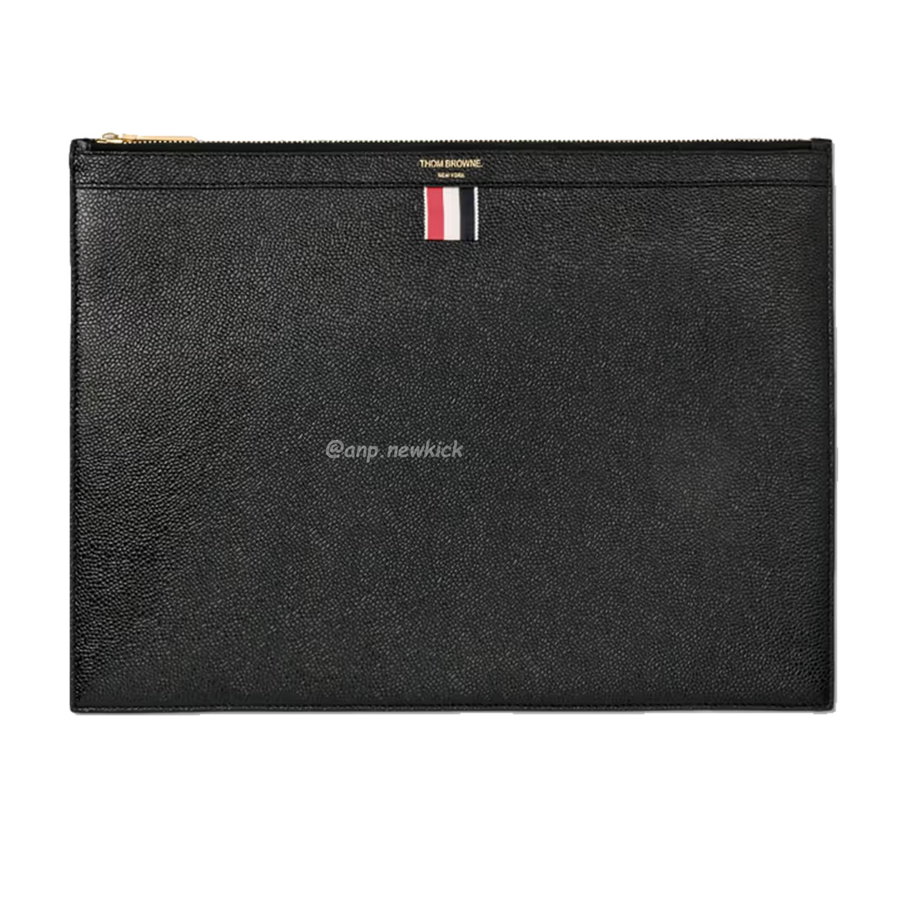 Thom Browne Logo Stamp Leather Document Holder (1) - www.newkick.vip Thom Browne Logo Stamp Leather Document Holder (1) - www.newkick.vip