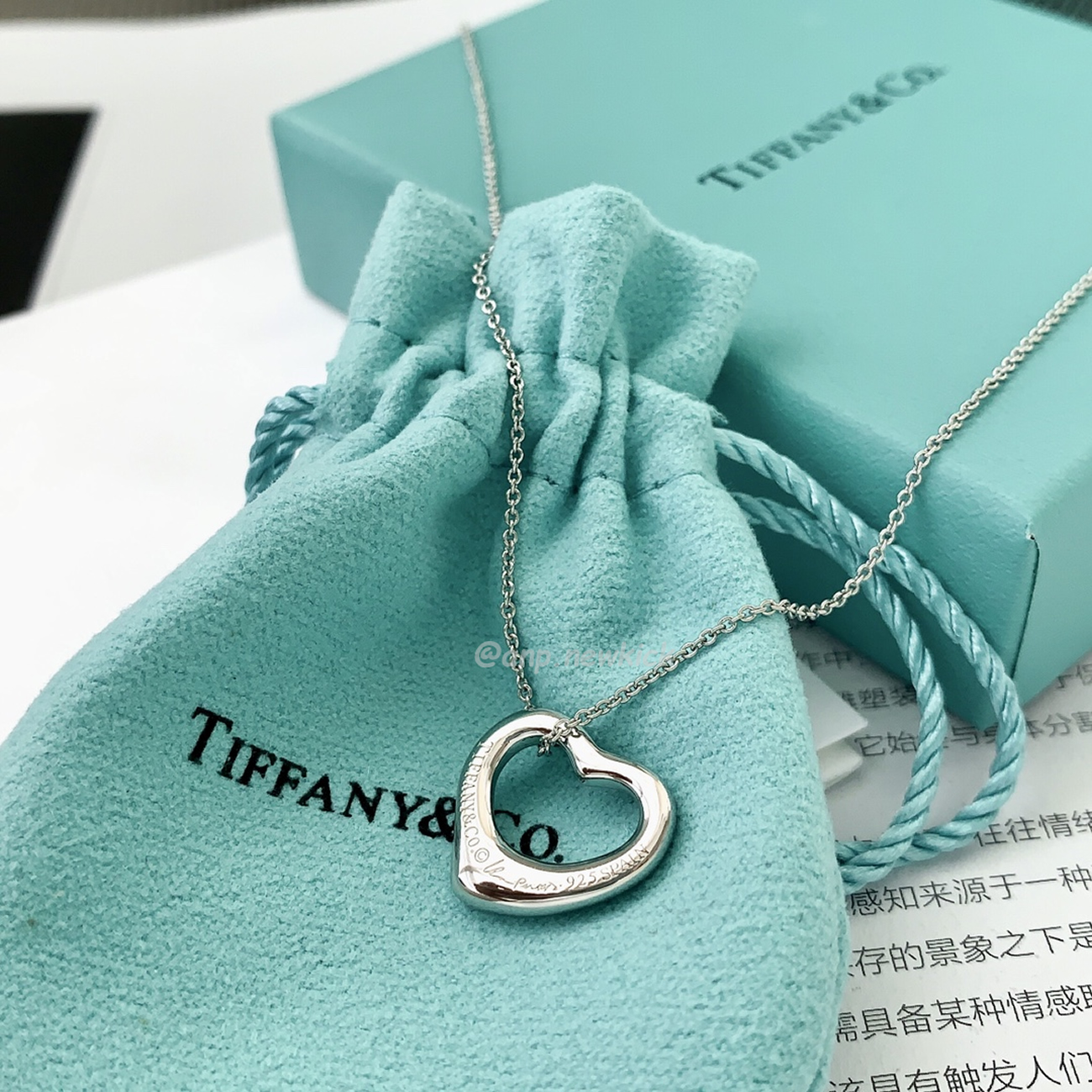 Tiffany Sterling Floating Heart Pendant Necklace (4) - www.newkick.vip Tiffany Sterling Floating Heart Pendant Necklace (4) - www.newkick.vip