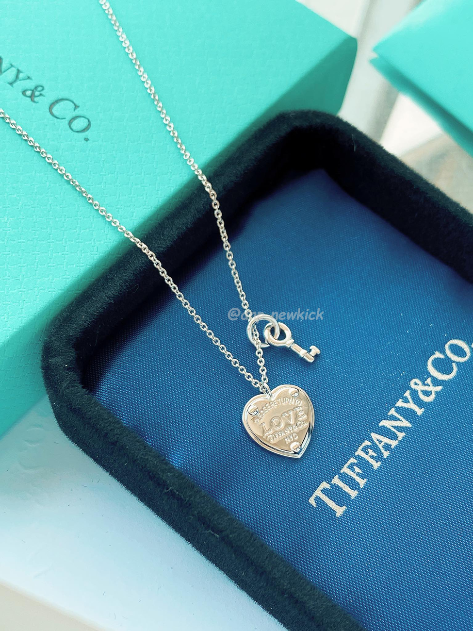 Tiffany Hardwear Gold Coarse Gradient Buckle Chain Necklace (10) - www.newkick.vip