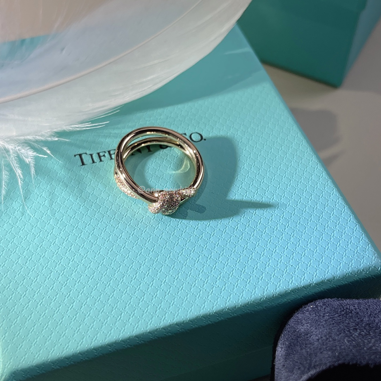 Tiffany T Rose Gold Diamond Double Row Ring (4) - www.newkick.vip Tiffany T Rose Gold Diamond Double Row Ring (4) - www.newkick.vip