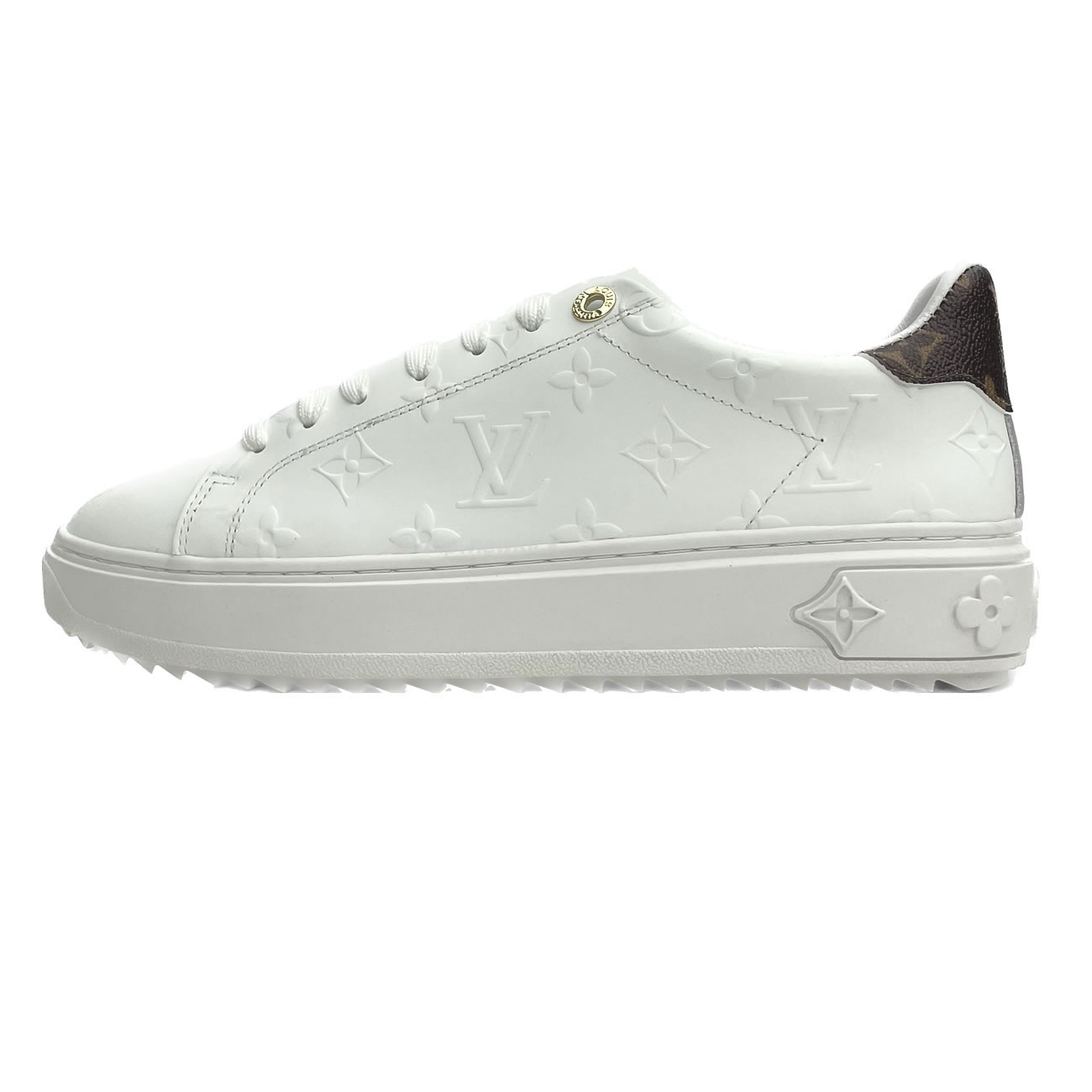Louis Vuitton Time Out Debossed Monogram Leather White (1) - www.newkick.vip Louis Vuitton Time Out Debossed Monogram Leather White (1) - www.newkick.vip