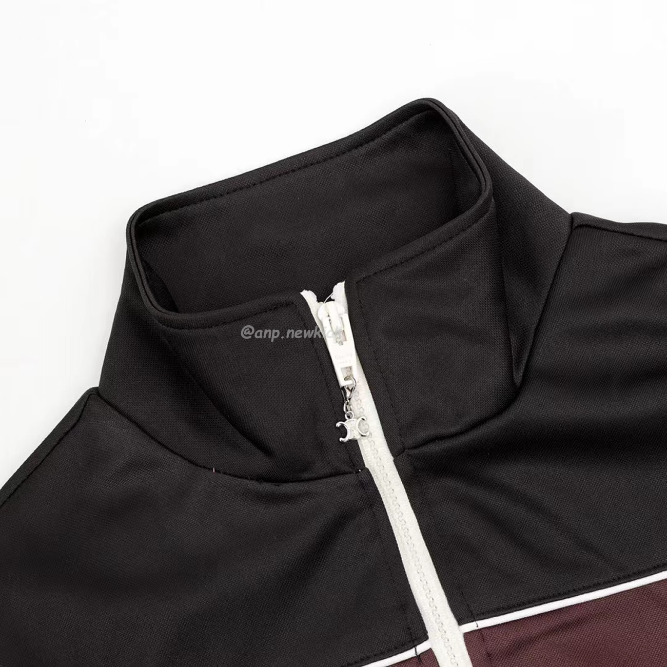 Celine Triomphe Logo Embroidered Zip Up Track Jacket (2) - www.newkick.vip