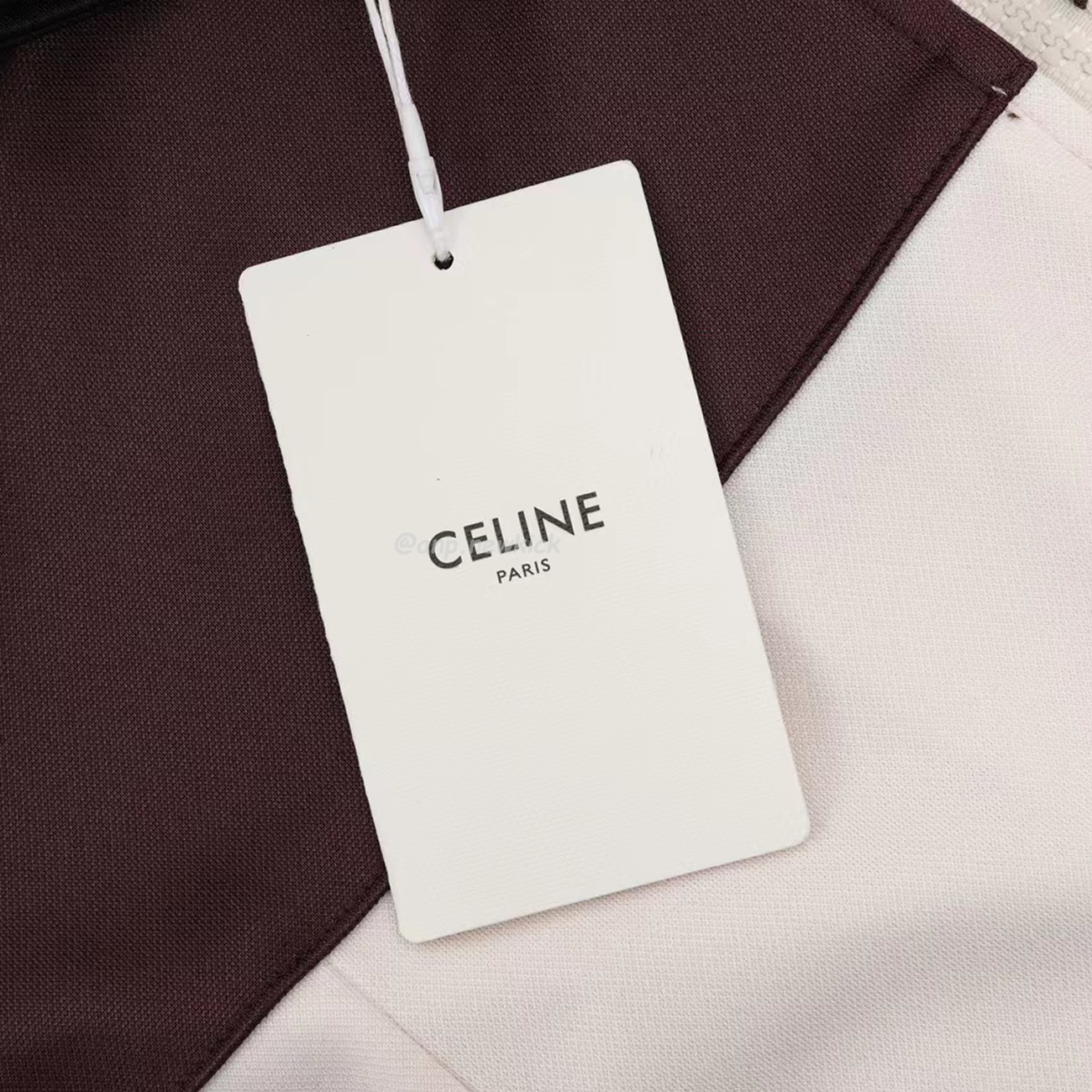 Celine Triomphe Logo Embroidered Zip Up Track Jacket (6) - www.newkick.vip