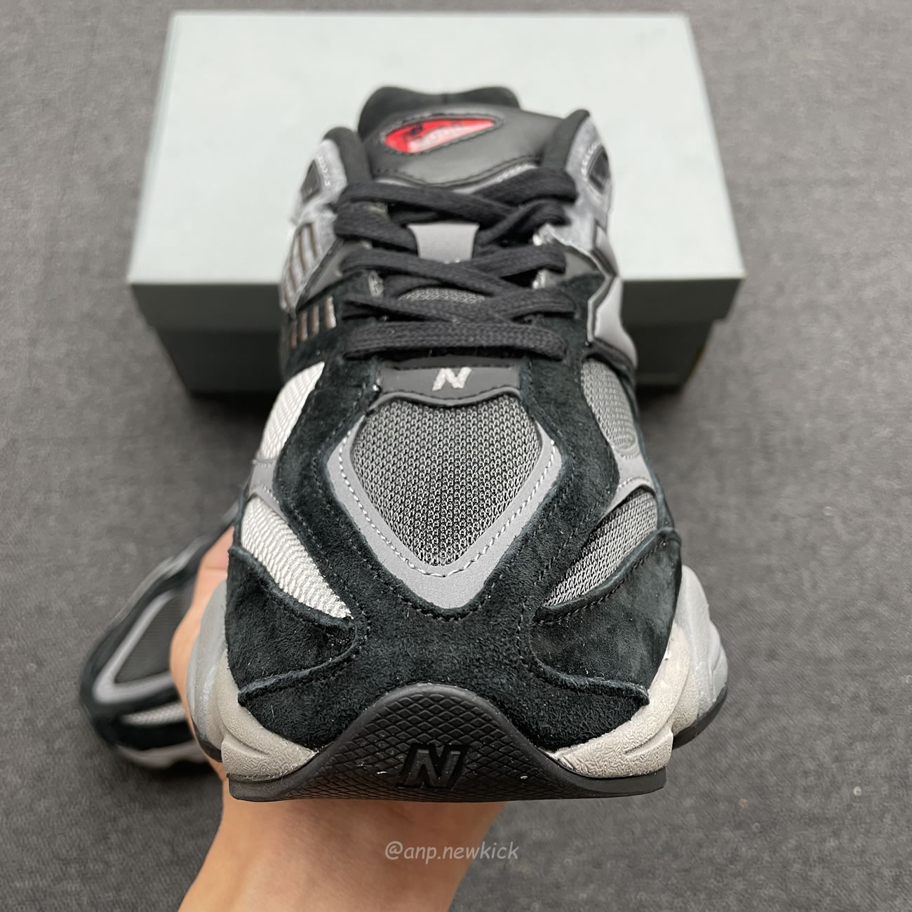 New Balance 9060 Black Castlerock Grey U9060blk (9) - www.newkick.vip
