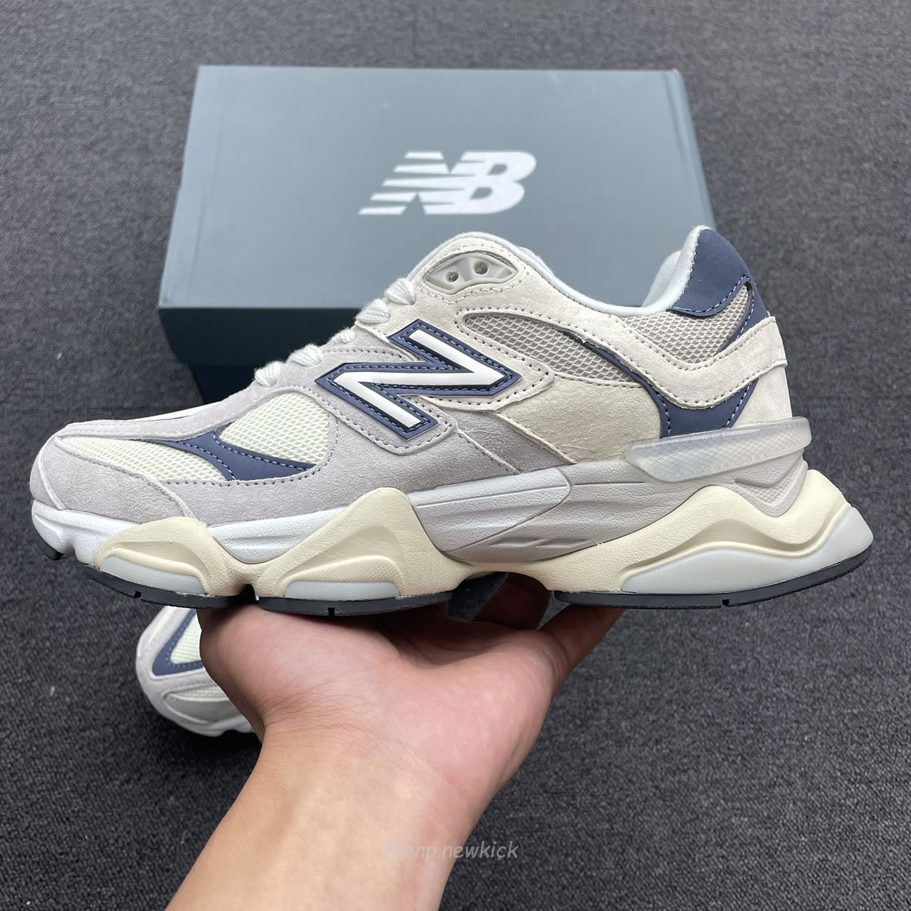 New Balance 9060 Moonrock Linen U9060eeb (4) - www.newkick.vip