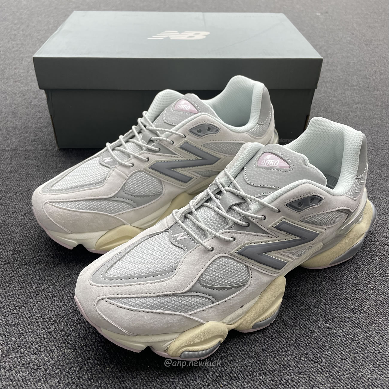 New Balance 9060 Grey Lilac U9060gm (3) - www.newkick.vip