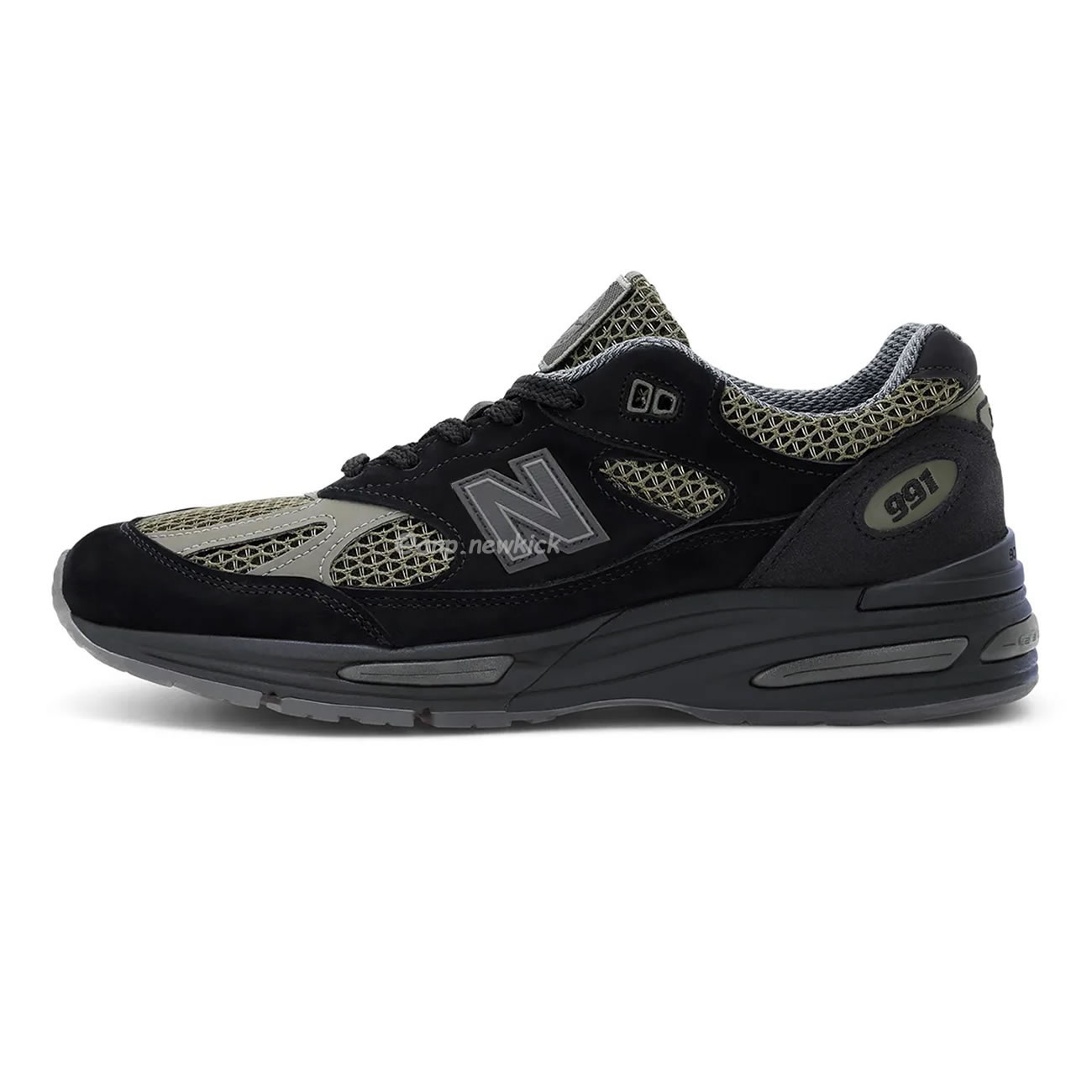 New Balance 991v2 Miuk Stone Island Black U991sd2 (1) - www.newkick.vip