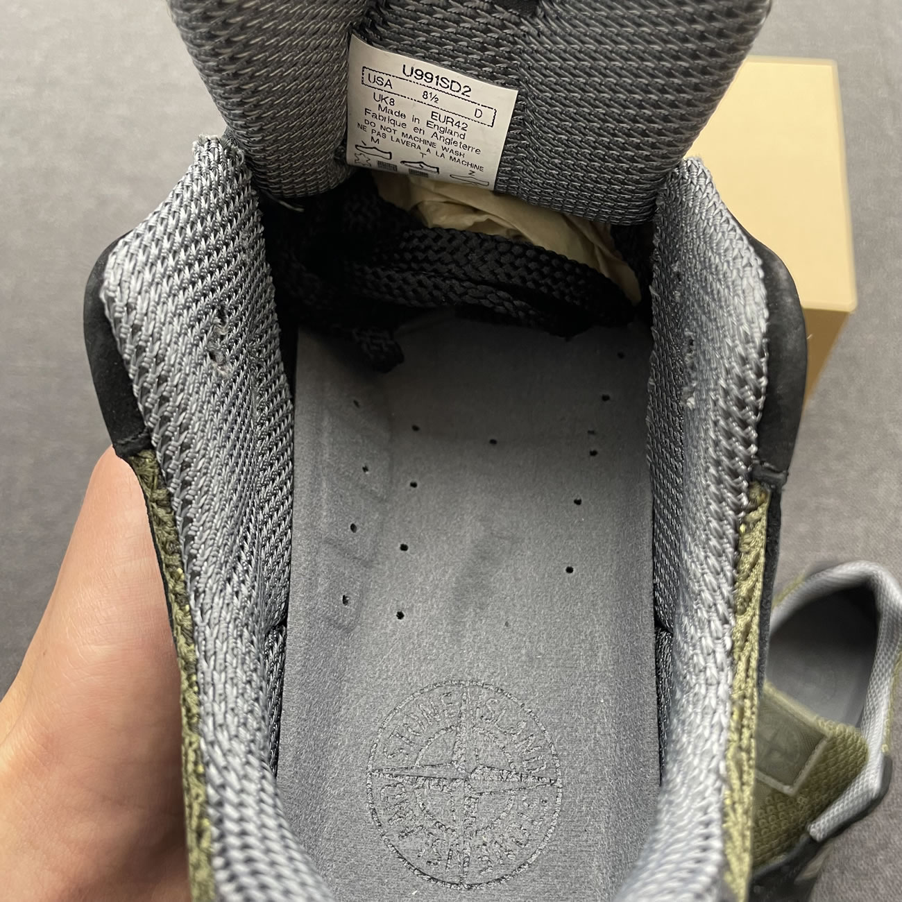 New Balance 991v2 Miuk Stone Island Black U991sd2 (2) - www.newkick.vip