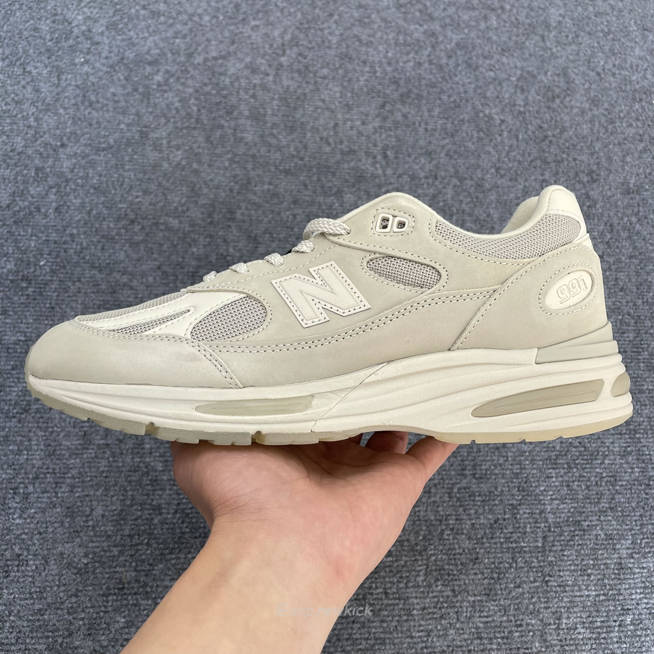 New Balance 991v2 Miuk Stone Island Ghost Pack Sand U991se2 (3) - www.newkick.vip