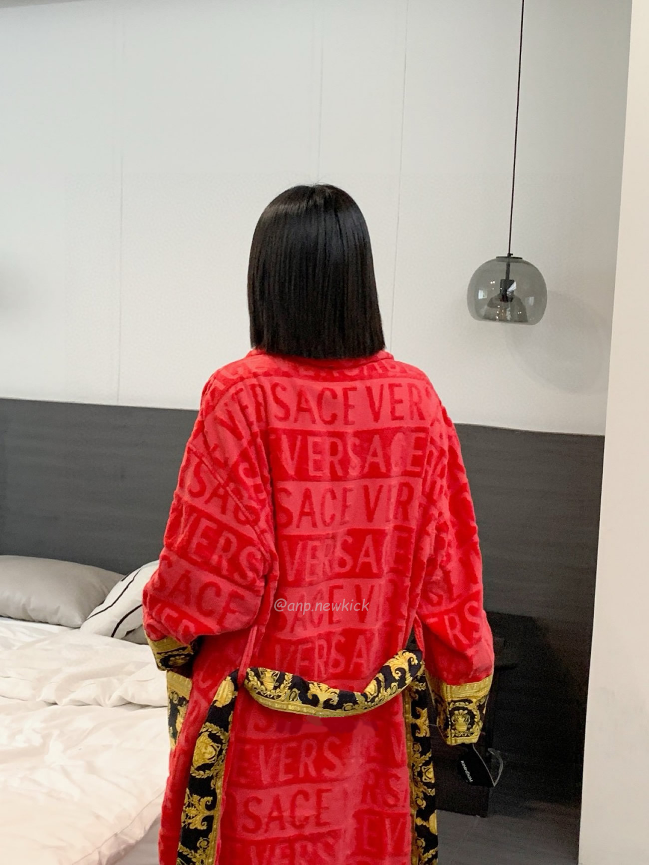 Versace Baroque Logo Jacquard Cotton Bathrobe (6) - www.newkick.vip Versace Baroque Logo Jacquard Cotton Bathrobe (6) - www.newkick.vip