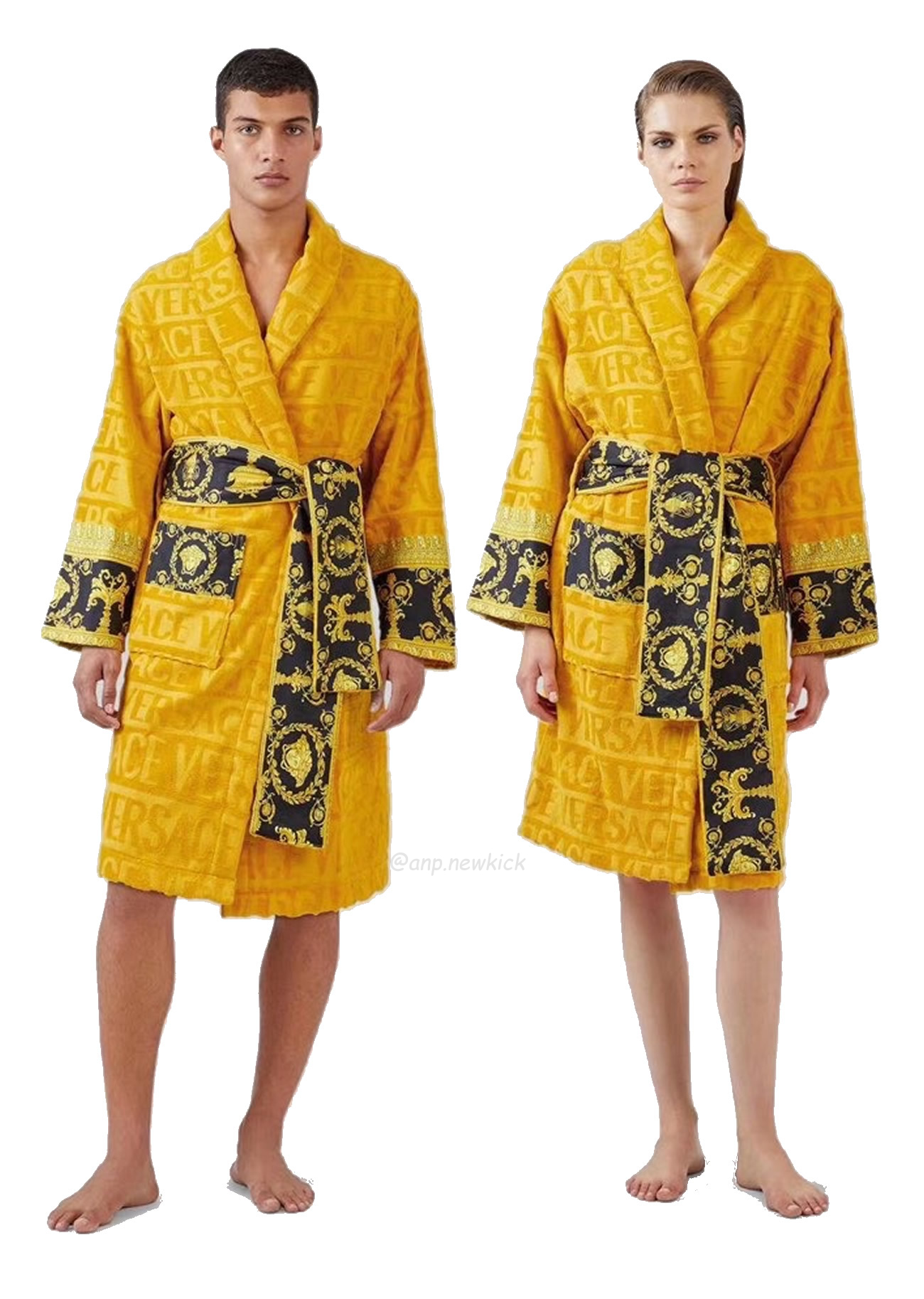 Versace Baroque Logo Jacquard Cotton Bathrobe (7) - www.newkick.vip Versace Baroque Logo Jacquard Cotton Bathrobe (7) - www.newkick.vip