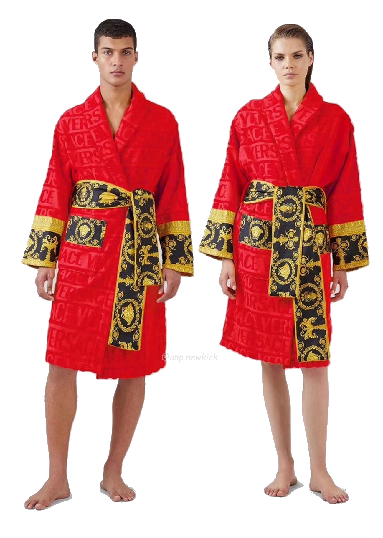 Versace Baroque Logo Jacquard Cotton Bathrobe (8) - www.newkick.vip Versace Baroque Logo Jacquard Cotton Bathrobe (8) - www.newkick.vip