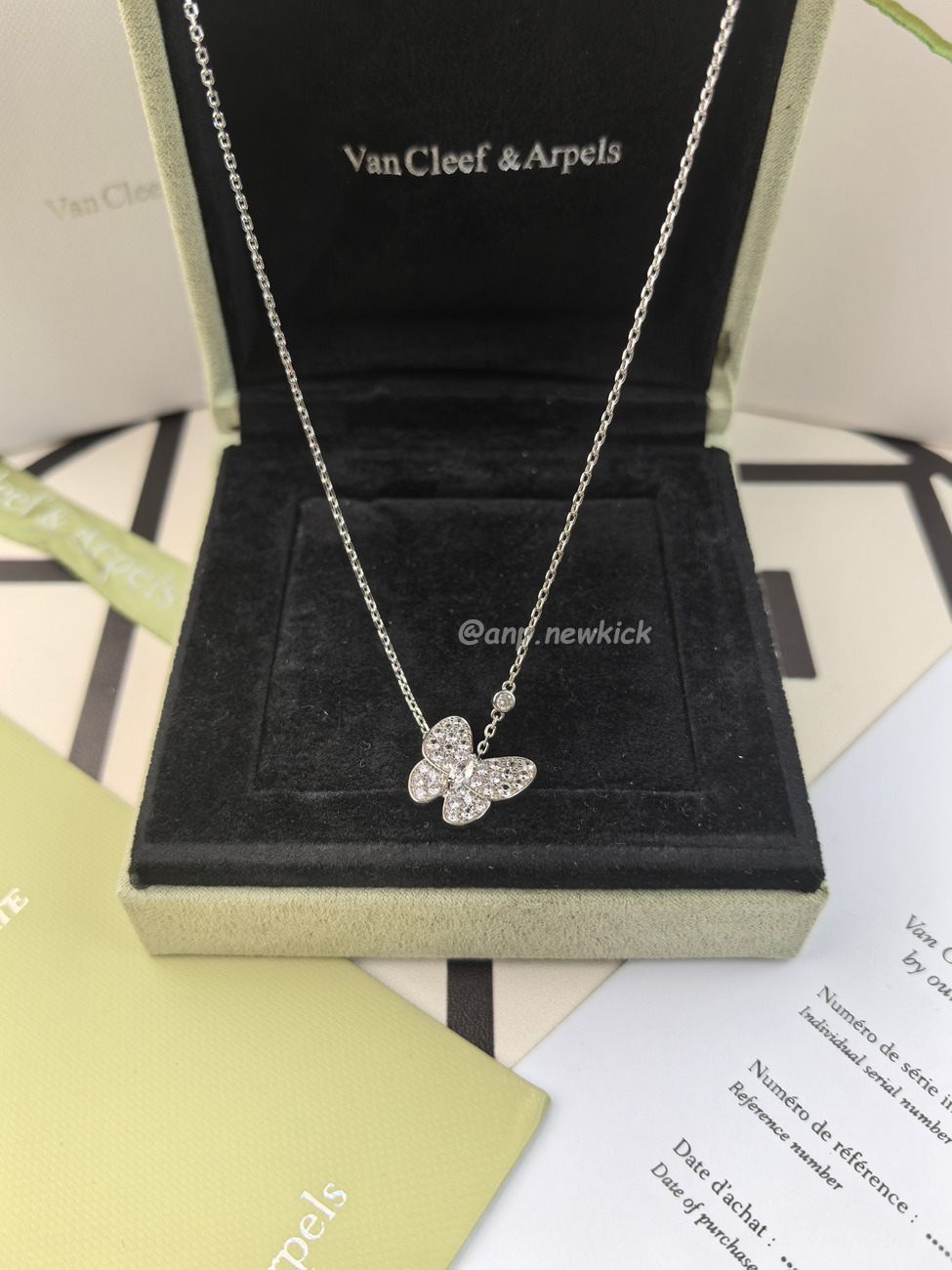 Van Cleef Arpels Full Diamond Clover Necklace (11) - www.newkick.vip Van Cleef Arpels Full Diamond Clover Necklace (11) - www.newkick.vip