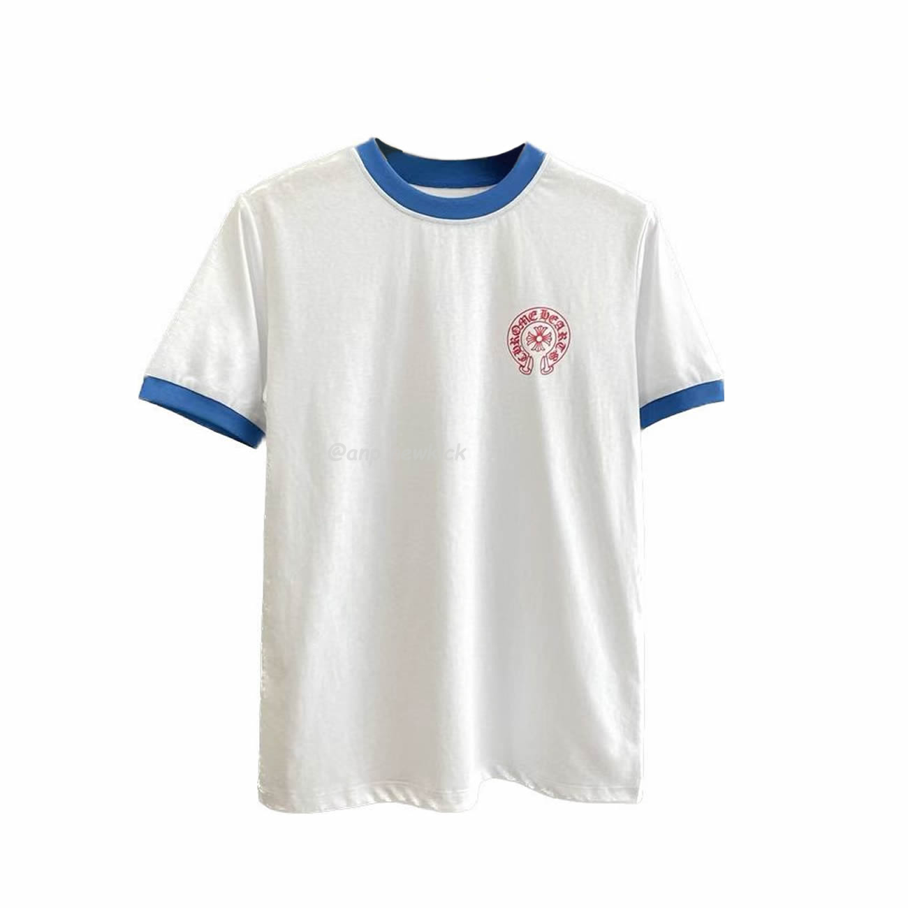 Chrome Hearts Horseshoe Logo Vintage White Short Sleeve Tee (1) - www.newkick.vip Chrome Hearts Horseshoe Logo Vintage White Short Sleeve Tee (1) - www.newkick.vip