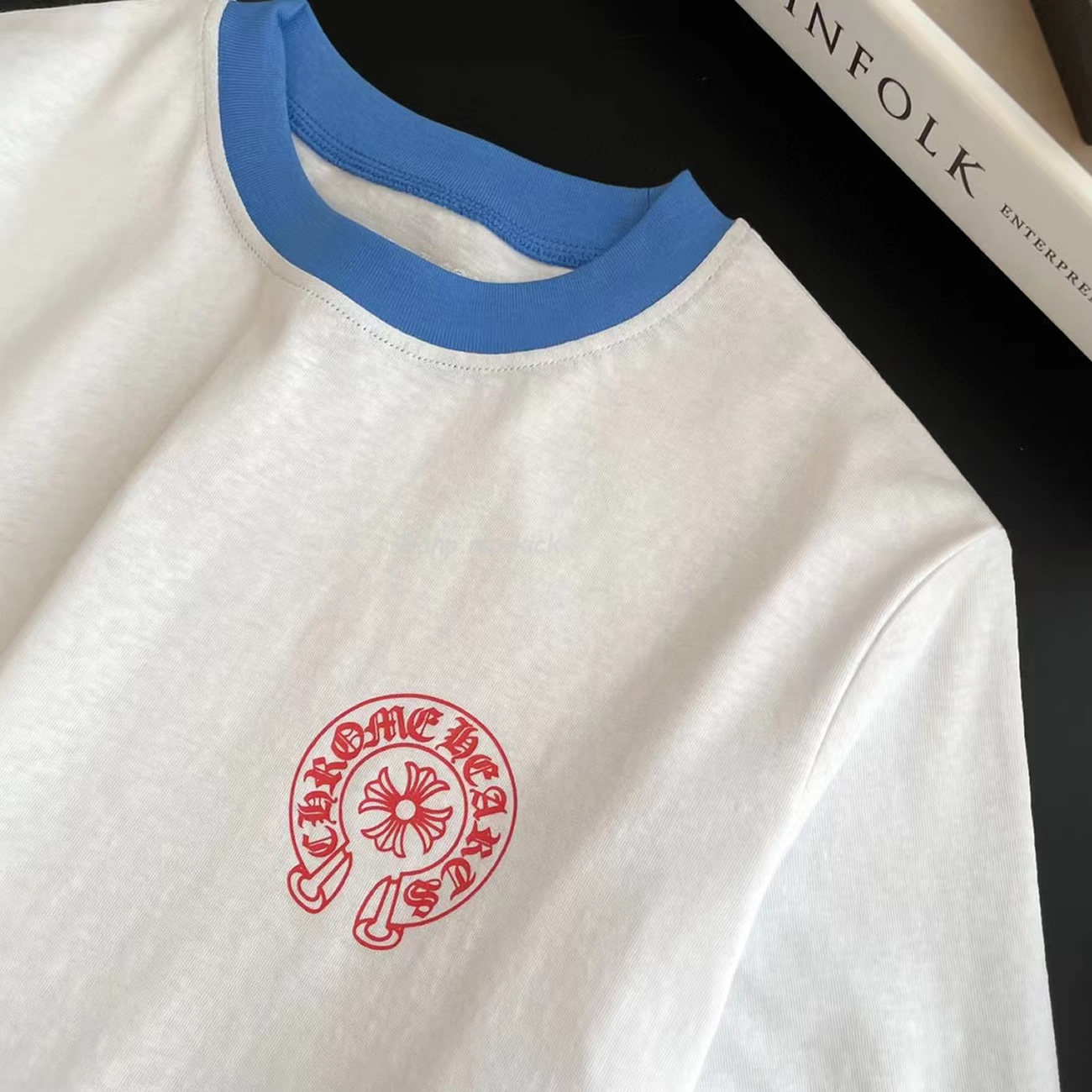 Chrome Hearts Horseshoe Logo Vintage White Short Sleeve Tee (9) - www.newkick.vip Chrome Hearts Horseshoe Logo Vintage White Short Sleeve Tee (9) - www.newkick.vip