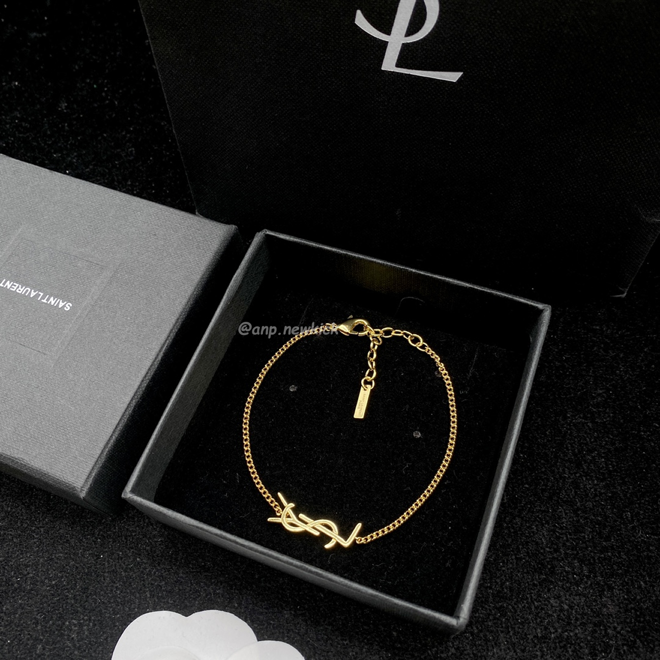 Saint Laurent Necklace Bracelet Suit (6) - www.newkick.vip Saint Laurent Necklace Bracelet Suit (6) - www.newkick.vip