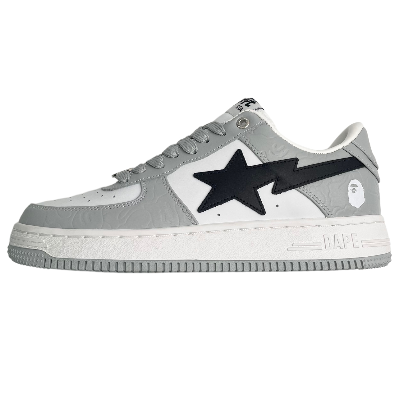 A Bathing Ape Bape Sta Low Black (15) - www.newkick.vip