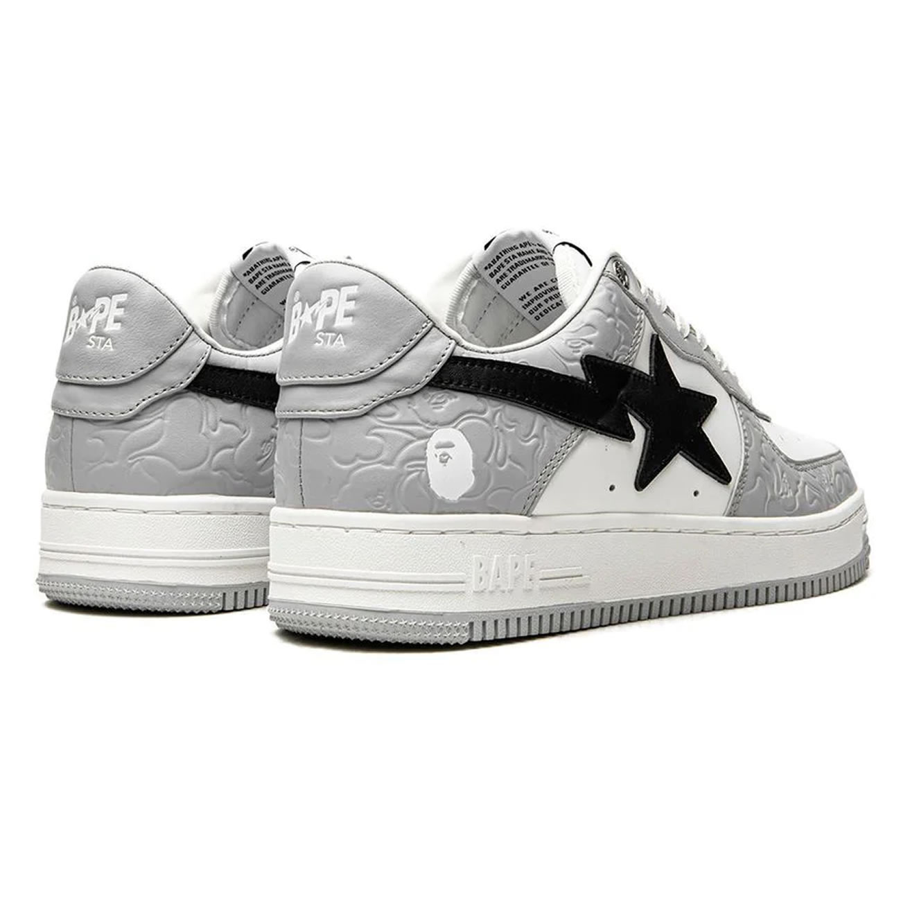 A Bathing Ape Bape Sta Low Black (18) - www.newkick.vip