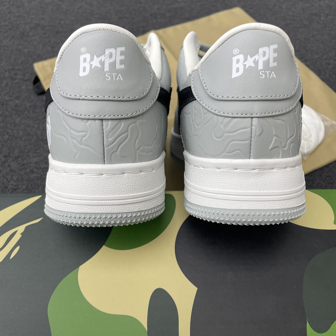 A Bathing Ape Bape Sta Low Black (22) - www.newkick.vip