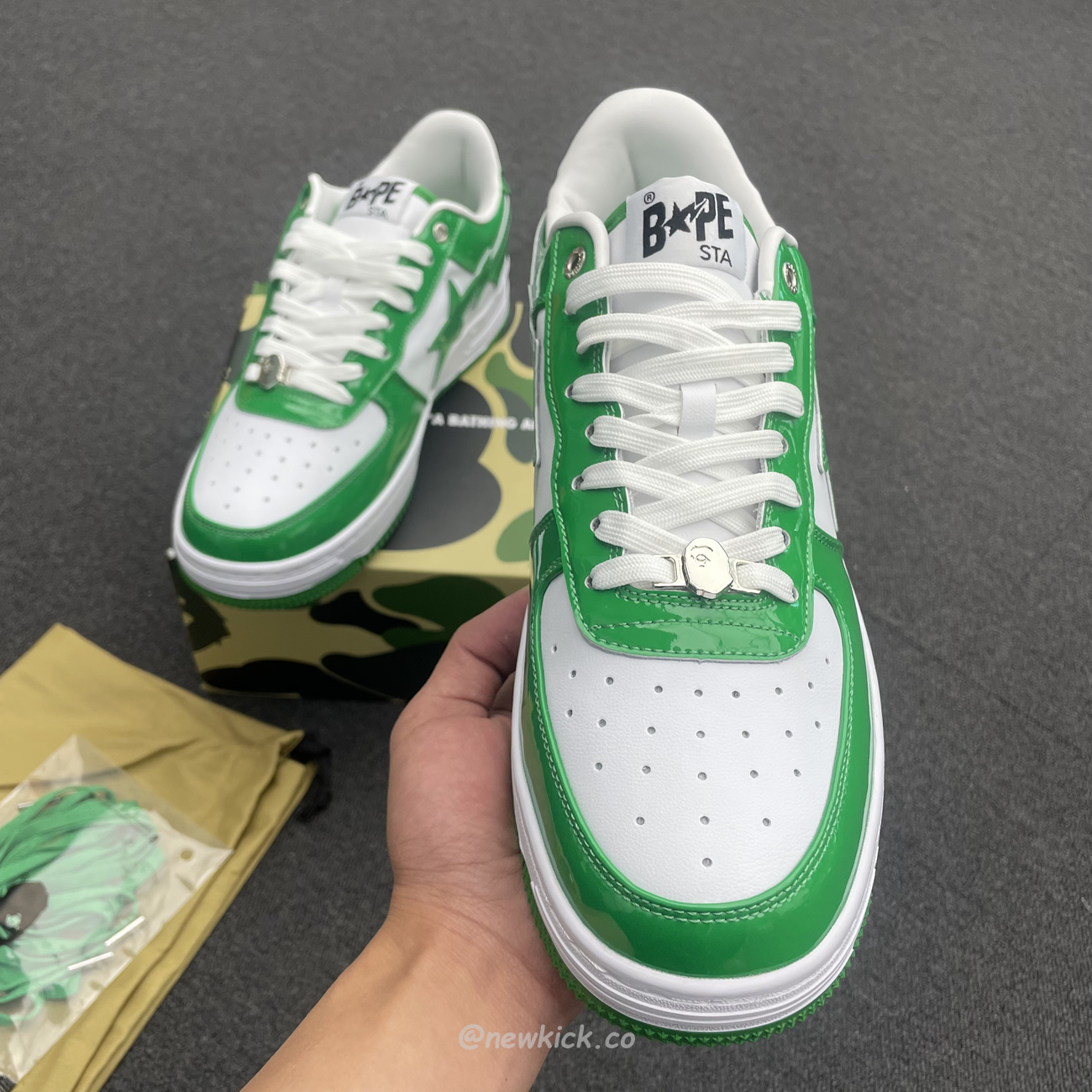 A Bathing Ape Bape Sta Low Black (27) - www.newkick.vip