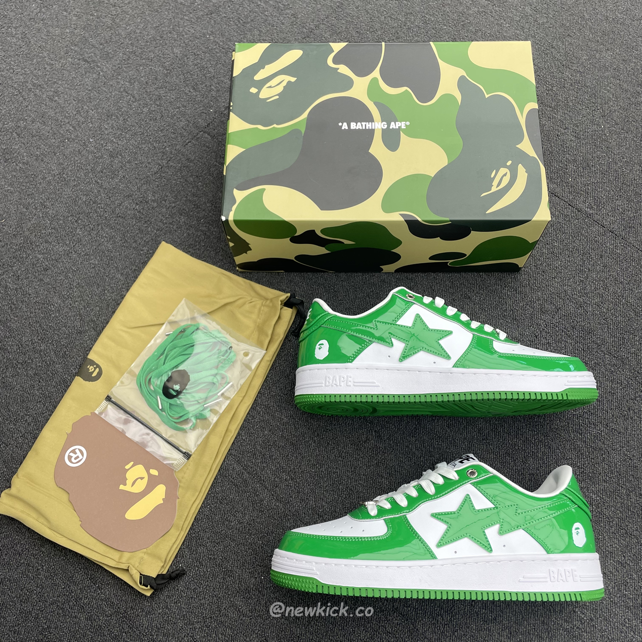 A Bathing Ape Bape Sta Low Black (28) - www.newkick.vip