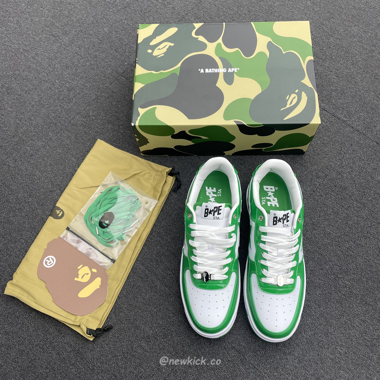 A Bathing Ape Bape Sta Low Black (29) - www.newkick.vip