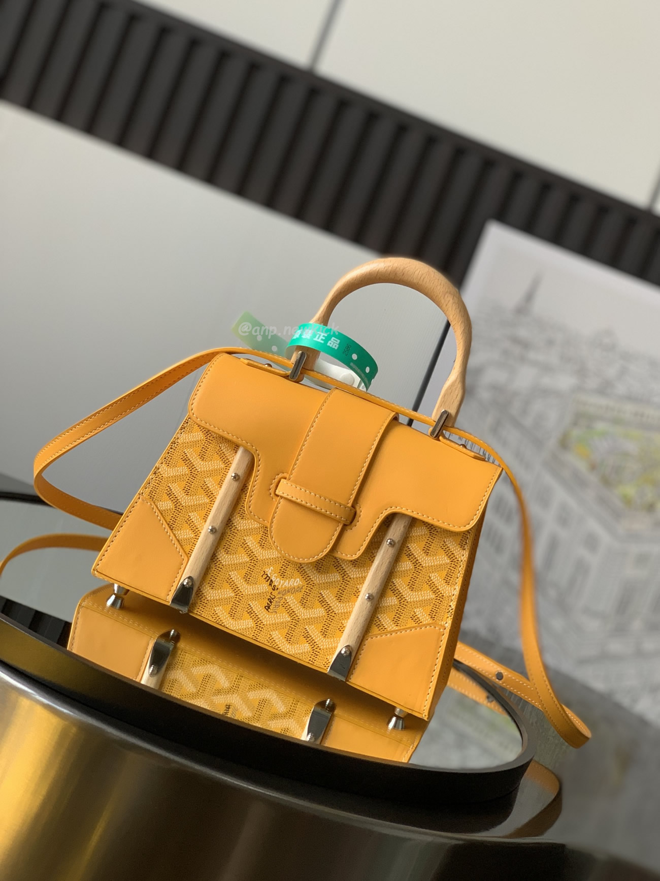 Goyard Saigon Bag Wooden Handle (20) - www.newkick.vip