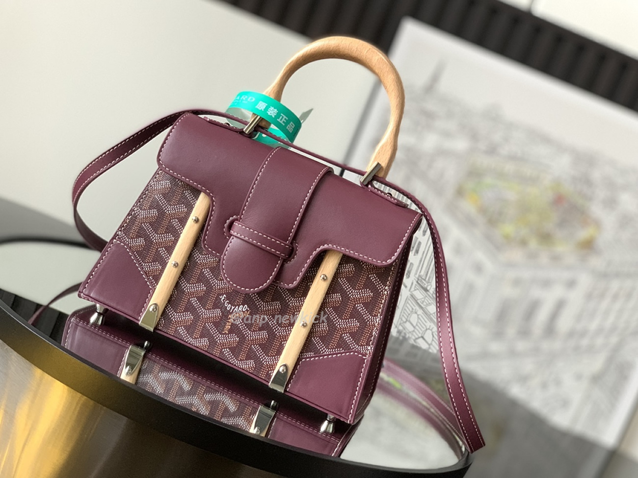 Goyard Saigon Bag Wooden Handle (21) - www.newkick.vip