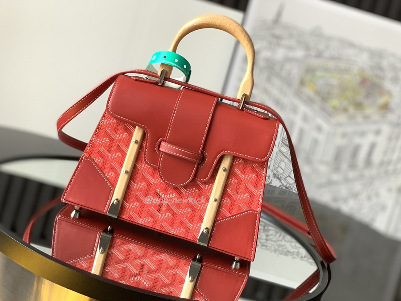 Goyard Saigon Bag Wooden Handle (22) - www.newkick.vip