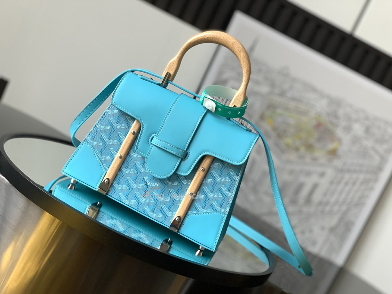 Goyard Saigon Bag Wooden Handle (23) - www.newkick.vip