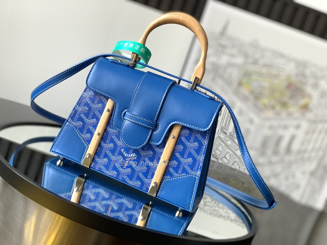 Goyard Saigon Bag Wooden Handle (24) - www.newkick.vip