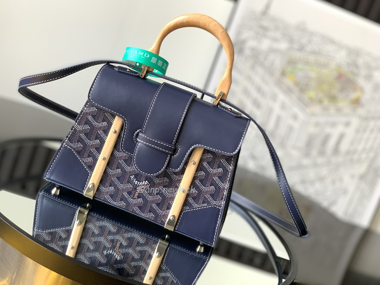 Goyard Saigon Bag Wooden Handle (25) - www.newkick.vip