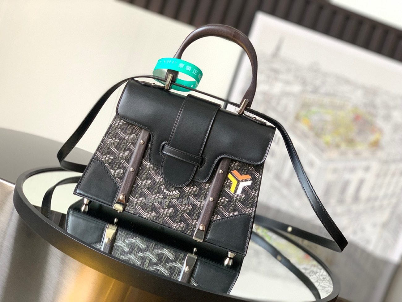 Goyard Saigon Bag Wooden Handle (29) - www.newkick.vip