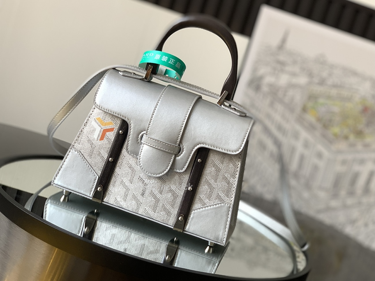 Goyard Saigon Bag Wooden Handle_(28) - www.newkick.vip