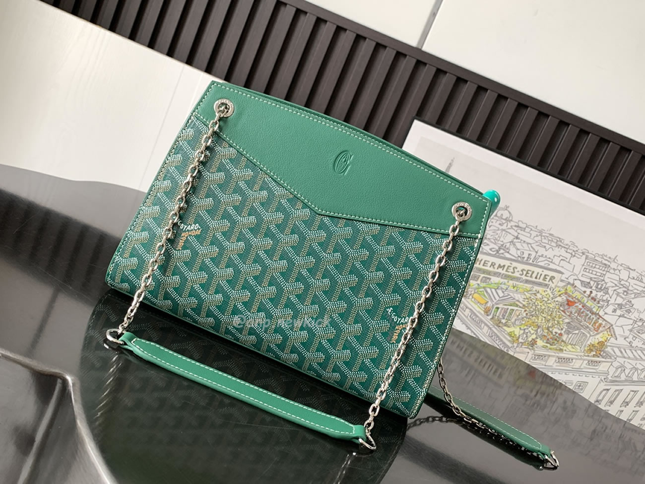 Goyard Rouette Small Hard Version 18 Cm X 9 Cm X 25.5 Cm (8) - www.newkick.vip